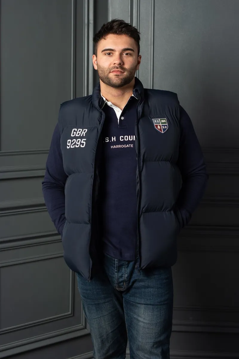 POSH Country Pacific Gilet Navy-2